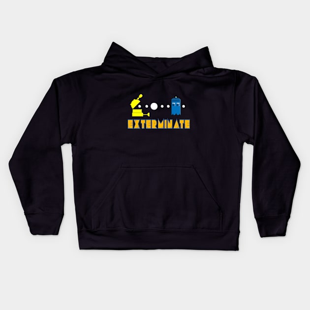 GAME OVER RETRO TEE Kids Hoodie by tone